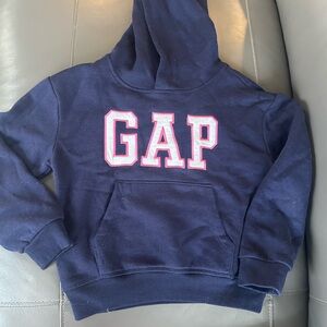 GAP Kids Dark Blue Hoodie with Logo